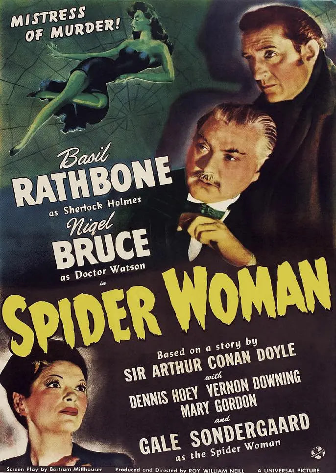 电影：福尔摩斯和蜘蛛女