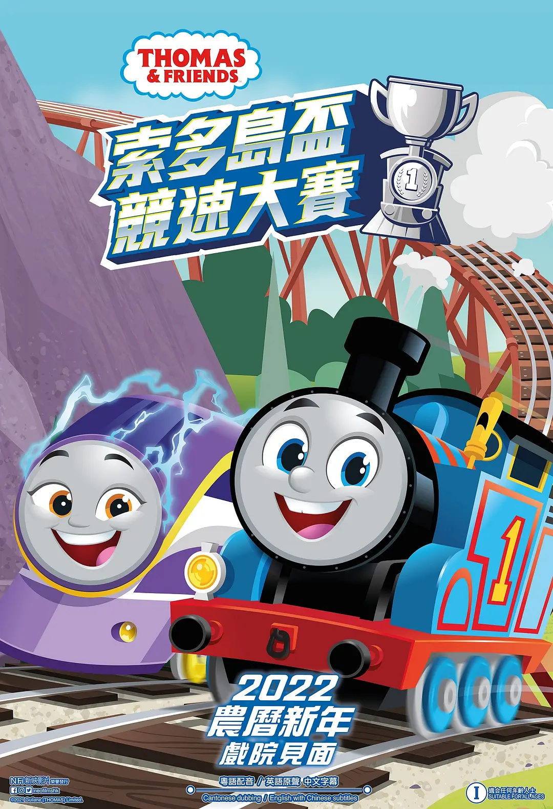 电影：Thomas & Friends 索多岛杯竞速大赛